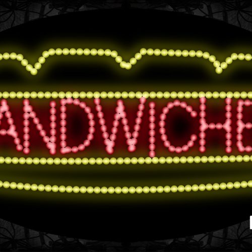 Image of Sandwiches With Yellow Bun LED Bulb