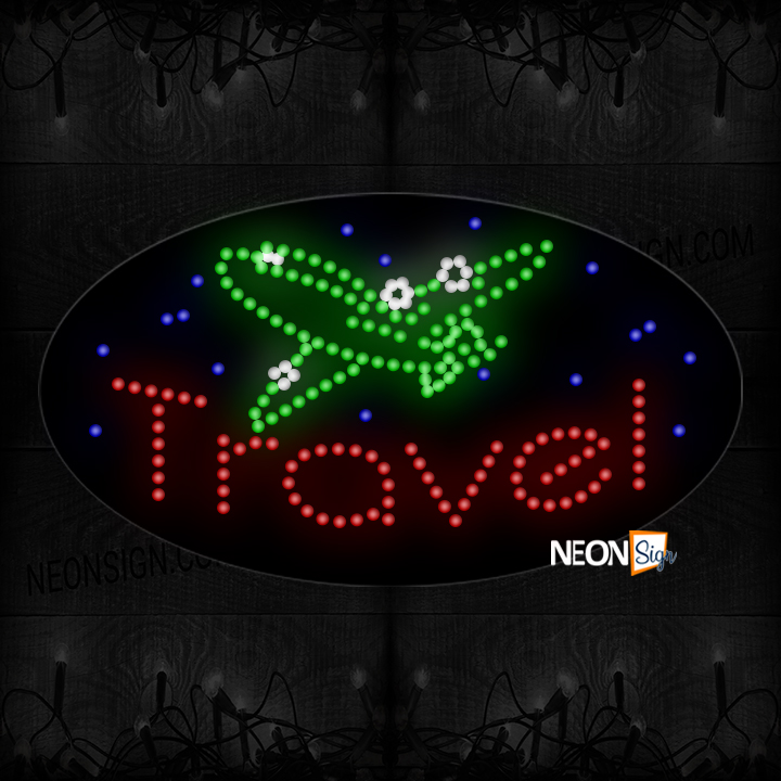 Image of Travel With Airplane LED Bulb