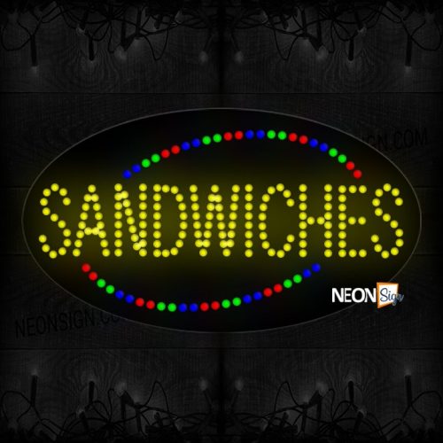 Image of Sandwiches With Curve Line LED Bulb