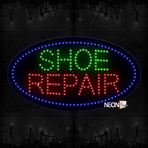 Image of Shoe Repair Simple Ellipse LED Bulb