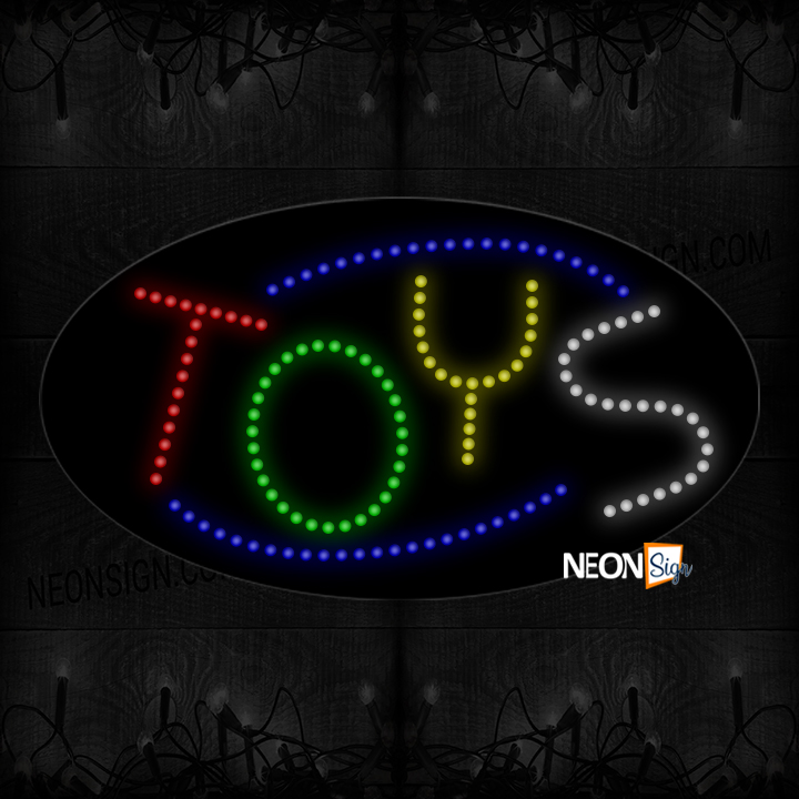 Image of Toys LED Bulb Sign