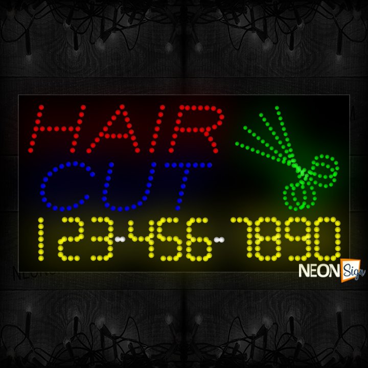 Image of Haircut With Hotline LED Bulb