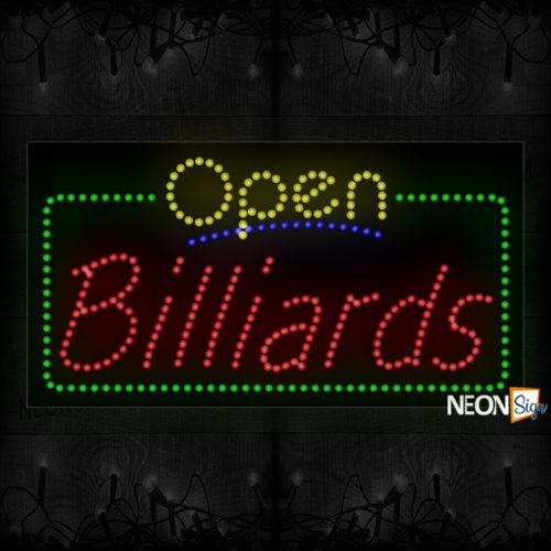 Image of Open Billiards With Slants LED Bulb