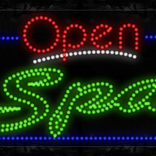 Image of Open Spa With Flowers LED Bulb
